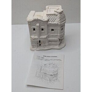 California Creations SE182 SODA FOUNTAIN / CINEMA Christmas Village Unsealed
